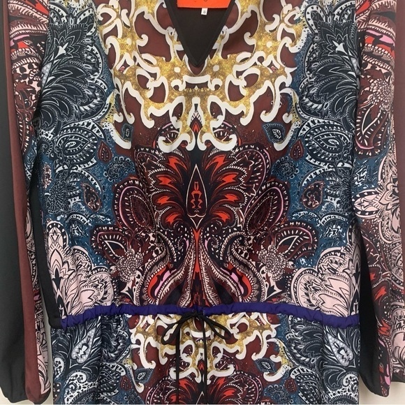 CLOVER CANYON | Kosack Paisley Tie Waist Dress - Picture 14 of 14